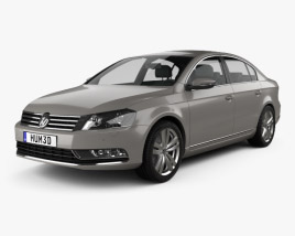 Volkswagen Passat 2012 3D model
