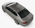 Volkswagen Passat 2012 3D-Modell Draufsicht