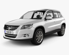 Volkswagen Tiguan 2012 3D model
