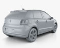 Volkswagen Polo 5-Türer 2010 3D-Modell