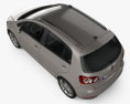 Volkswagen Golf Plus 2011 3d model top view