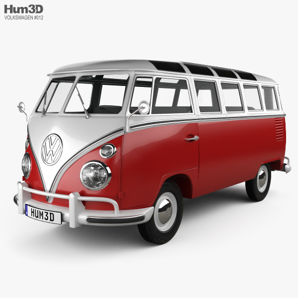 Volkswagen Transporter T1 1950 Modello 3D