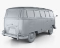 Volkswagen Transporter T1 1950 3D 모델 