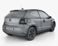 Volkswagen Polo трьохдверний 2013 3D модель