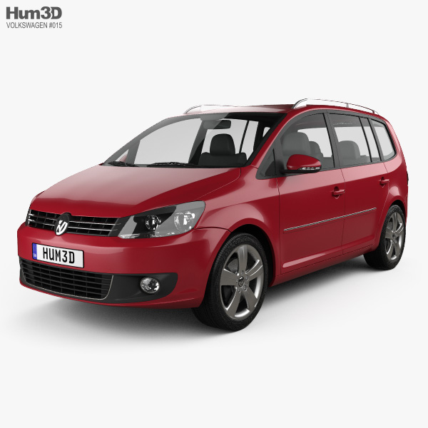 Volkswagen Touran 2014 3D model