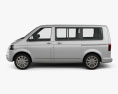 Volkswagen Transporter T5 Caravelle Multivan 2014 3D 모델  side view