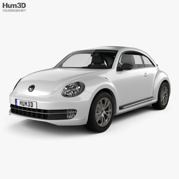 Volkswagen Beetle 2014 Modelo 3D