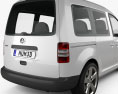 Volkswagen Caddy 2014 3D 모델 