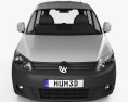 Volkswagen Caddy 2014 3D-Modell Vorderansicht