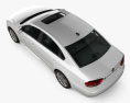 Volkswagen Passat US 2014 3D模型 顶视图