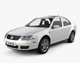 3D model of Volkswagen Jetta City