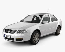Volkswagen Bora Classic 2011 3D-Modell