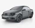Volkswagen EOS 2015 3d model wire render