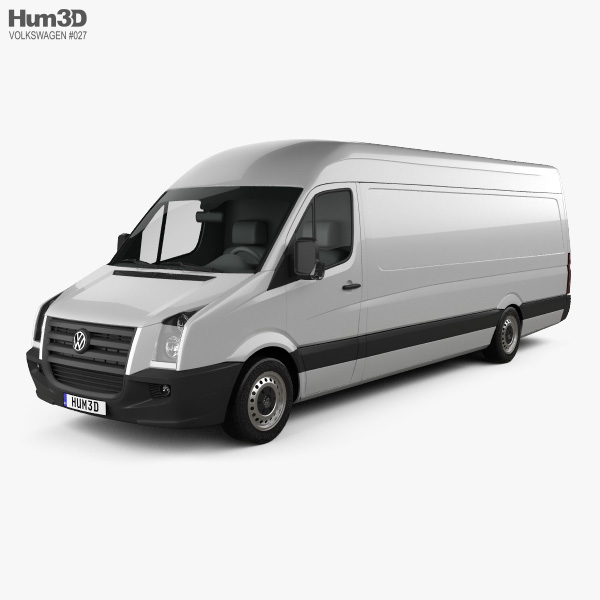 Volkswagen Crafter Extralong WB SHR 2015 3D model