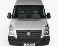 Volkswagen Crafter Extralong WB SHR 2015 3d model front view