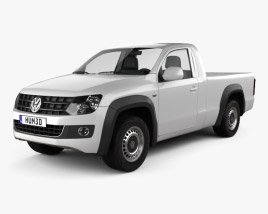 Volkswagen Amarok Single Cab 2013 3D model