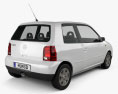 Volkswagen Lupo 1998 3D 모델  back view