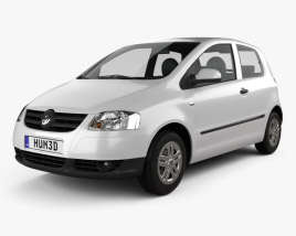 Volkswagen Fox (Lupo) 3-door 2005 3D model