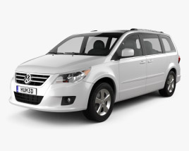 Volkswagen Routan 2014 3D-Modell