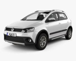 Volkswagen CrossFox 2014 3D 모델 