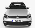 Volkswagen CrossFox 2014 3d model front view