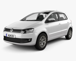 Volkswagen Fox 5-door 2014 3D model
