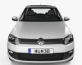 Volkswagen Fox 5-door 2014 3d model front view