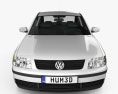 Volkswagen Passat B5 sedan 2005 3d model front view