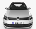 Volkswagen SpaceFox (Suran) 2014 3d model front view