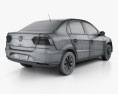 Volkswagen Voyage 2014 Modello 3D