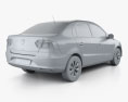 Volkswagen Voyage 2014 Modello 3D