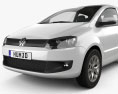 Volkswagen Fox 3-door 2014 3d model