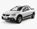 Volkswagen Saveiro Cross 2014 3d model