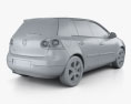 Volkswagen Golf Mk5 5-door 2009 3d model