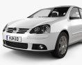 Volkswagen Golf Mk5 3-door 2009 3d model