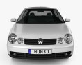 Volkswagen Polo Mk4 3-door 2009 3d model front view