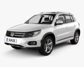 Volkswagen Tiguan Track & Style R-Line US 2014 3D model