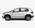 Volkswagen Tiguan Track & Style R-Line US 2014 3d model side view