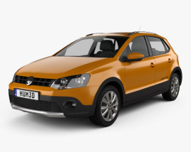 Volkswagen Cross Polo 2014 3D model