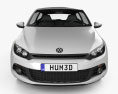 Volkswagen Scirocco 2014 3d model front view
