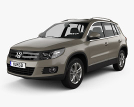 Volkswagen Tiguan Sport & Style 2014 3D model