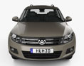Volkswagen Tiguan Sport & Style 2014 Modèle 3d vue frontale