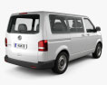 Volkswagen Transporter (T5) Kombi 2014 Modello 3D vista posteriore