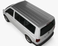 Volkswagen Transporter (T5) Kombi 2014 3D-Modell Draufsicht