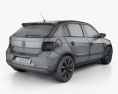 Volkswagen Gol 2015 3D 모델 