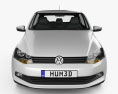Volkswagen Gol 2015 3D模型 正面图