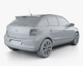 Volkswagen Gol 2015 3D 모델 