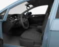 Volkswagen Golf 5 puertas con interior 2013 Modelo 3D seats