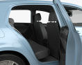 Volkswagen Golf 5 puertas con interior 2013 Modelo 3D