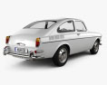 Volkswagen Type 3 (1600) fastback 1965 3D-Modell Rückansicht